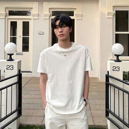 Plain Short Sleeve T-Shirt WN24973