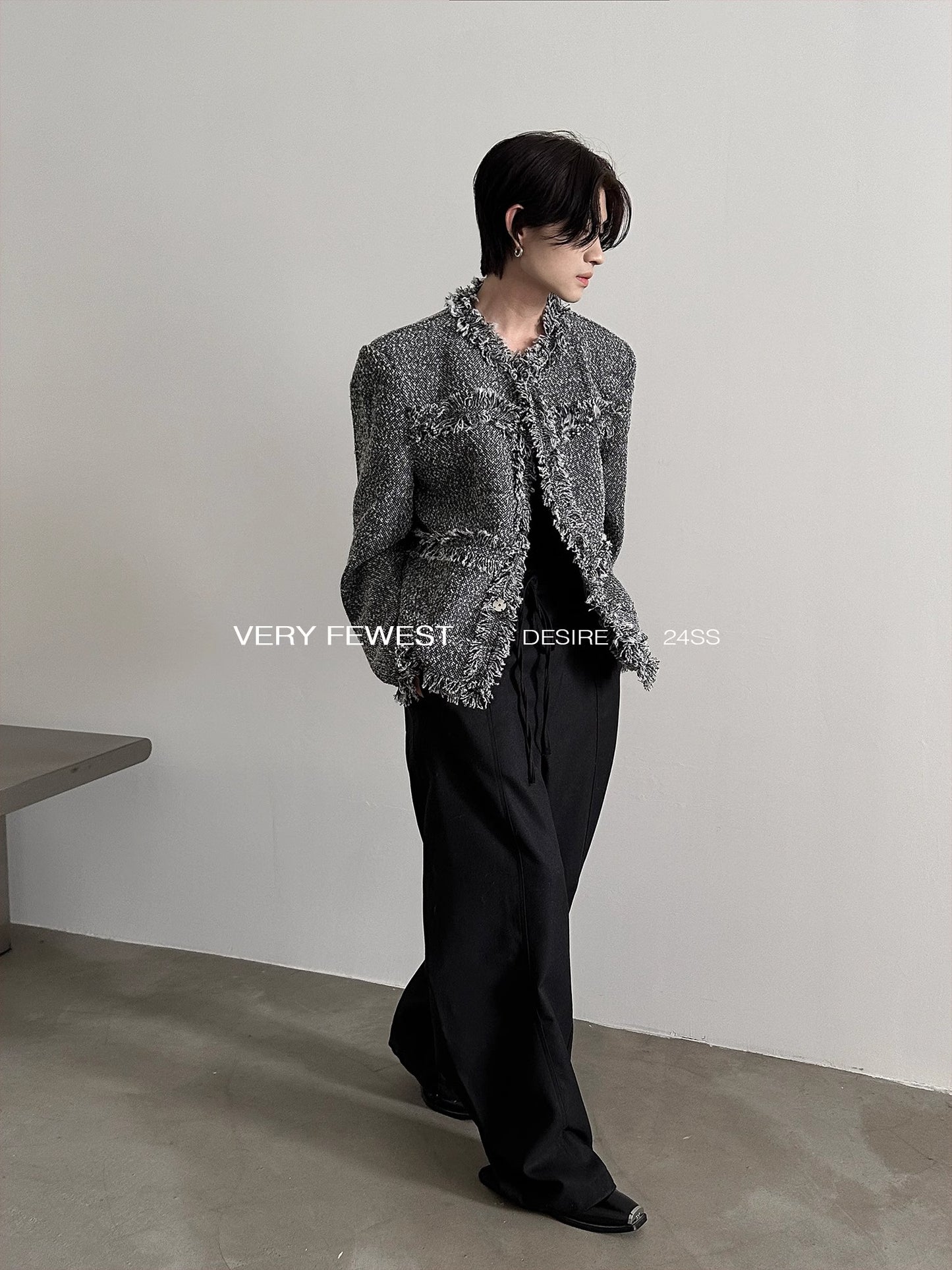 Heavyweight Design Wool Jacket WN8955