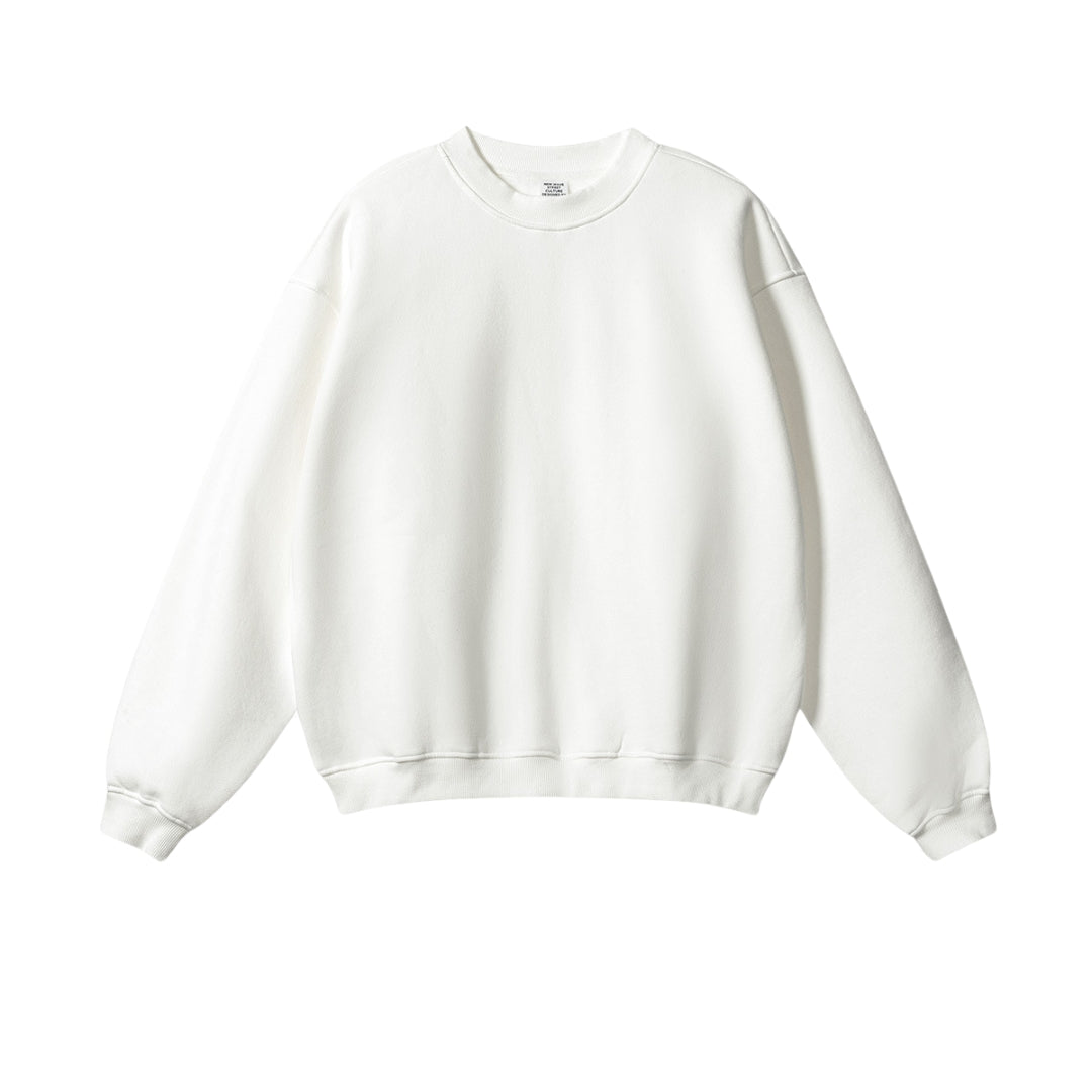 Fleece Lining Oversize Sweatshirt WN9928