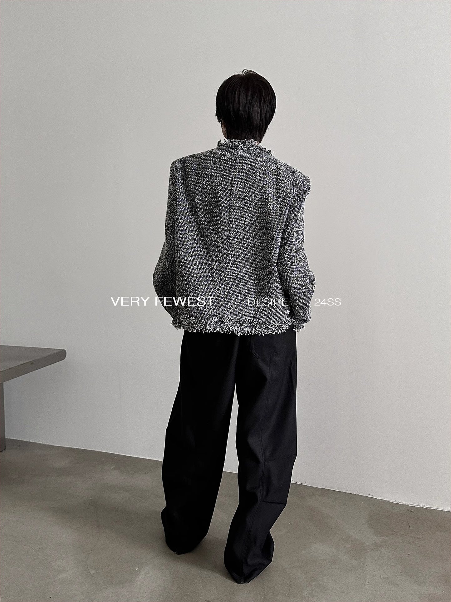 Heavyweight Design Wool Jacket WN8955