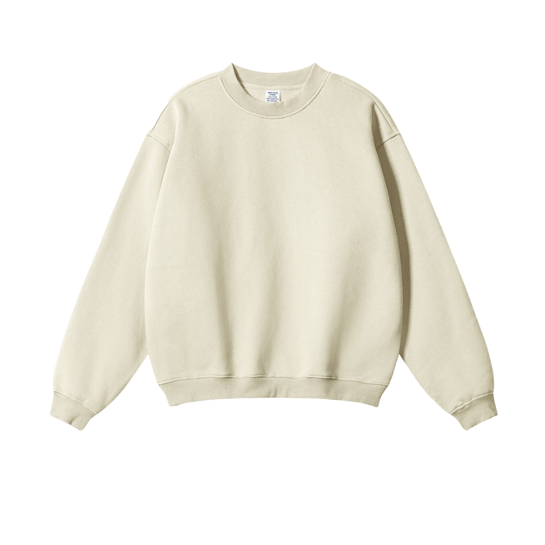 Fleece Lining Oversize Sweatshirt WN9928