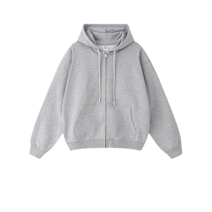 Oversize Heavyweight Pullover Hoodie & Zipper Hoodie & Sweatshirt & Pants Setup WN9930