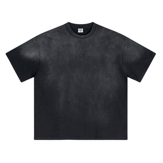 Washed Oversize Short-sleeve T-shirt WN6427