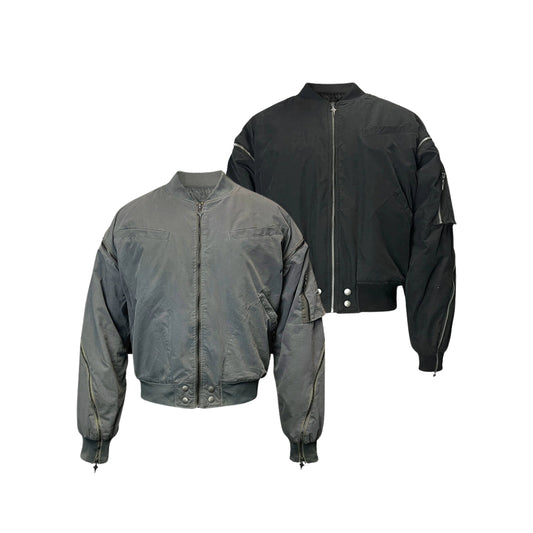 Double Zipper MA1 Jacket WN8562