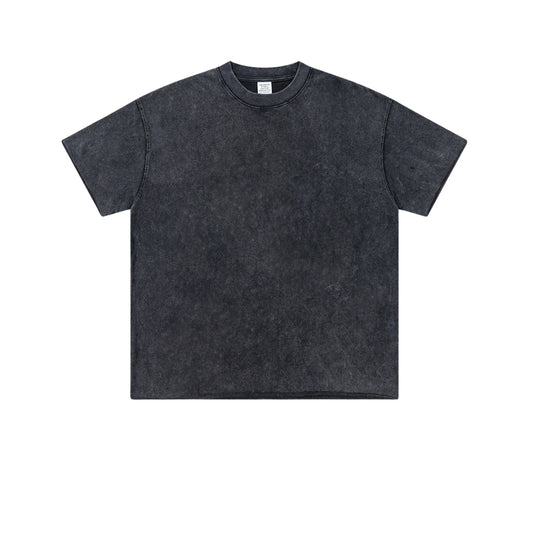 Oversize Heavyweight Washed Short Sleeve T-Shirt WN6054