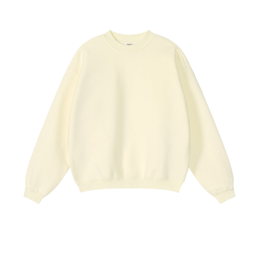 Fleece Lining Oversize Sweatshirt WN9928