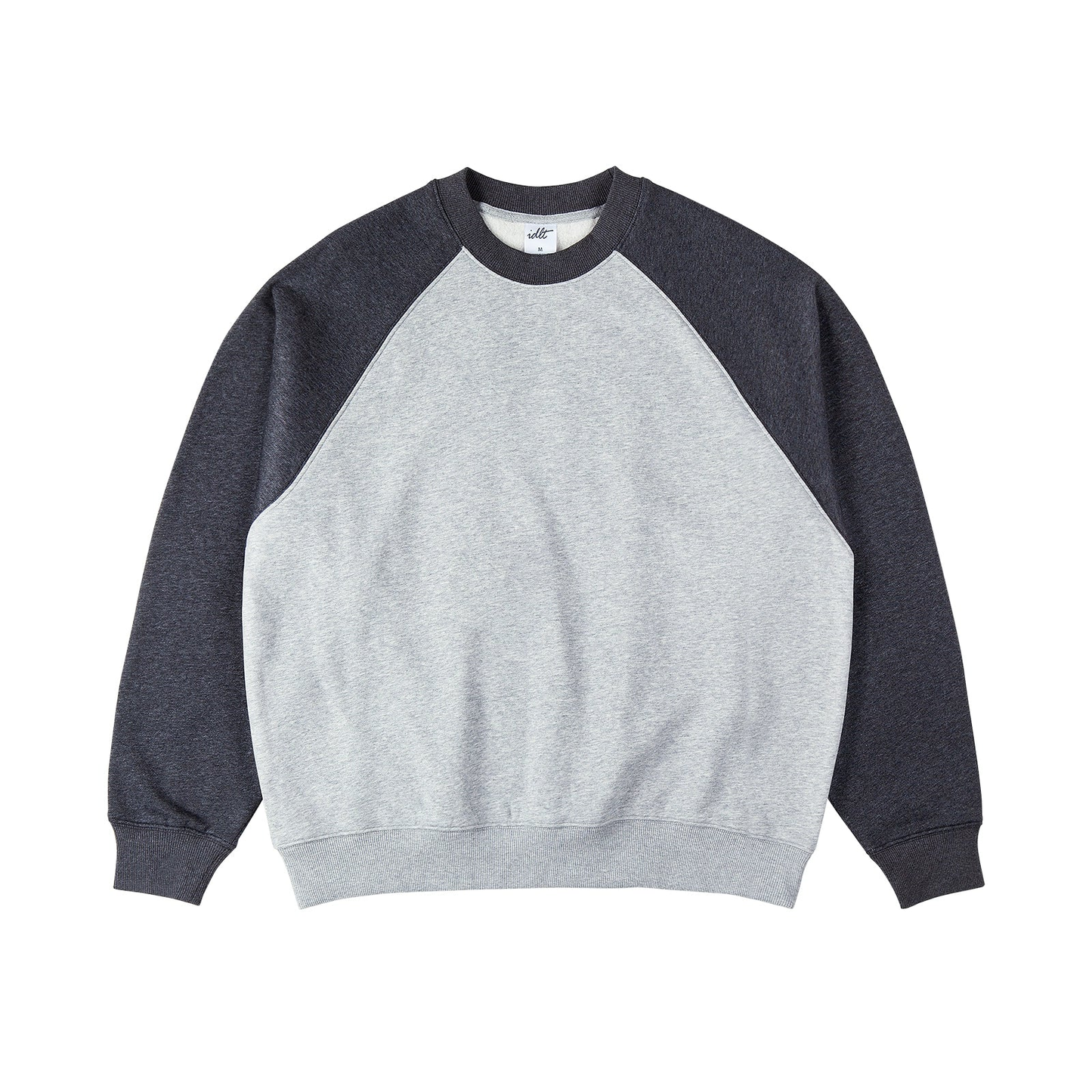 Basic Raglan Sleeve Round Neck Oversize Sweatshirt WN4336