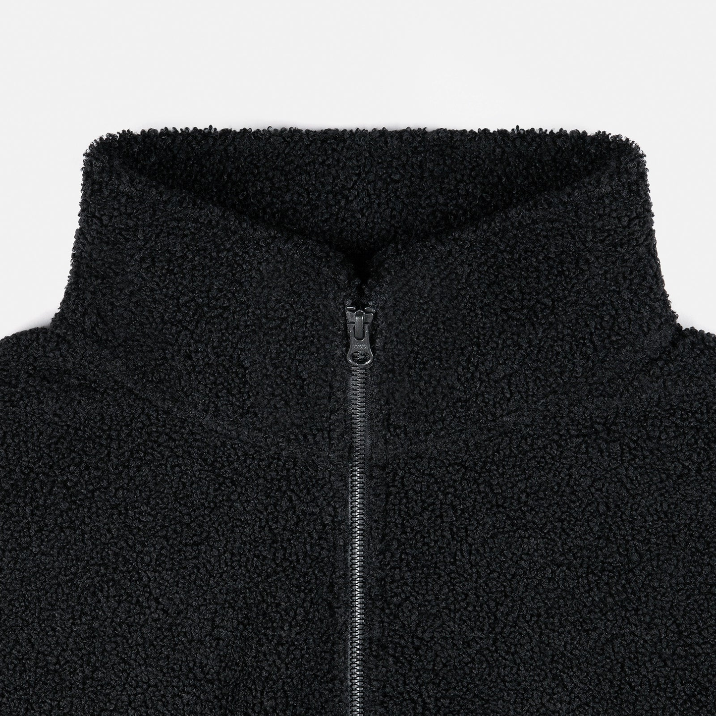 Drop Shoulder High-Neck Boa Jacket WN4314