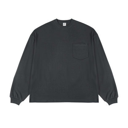 Drop Shoulder Loose Long Sleeve T-Shirt WN4312