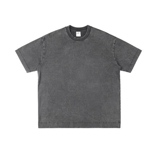 Drop Shoulder Wash Short Sleeve T-Shirt WN4355