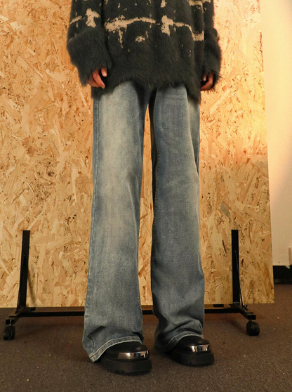 Flared Denim Jeans WN3689
