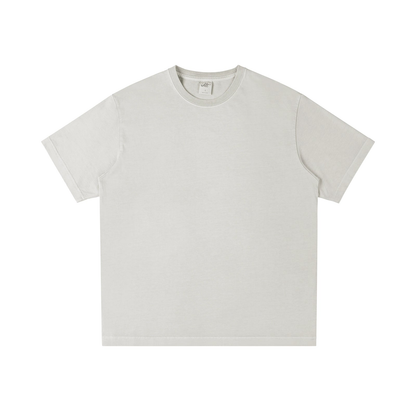 Heavyweight Shoulder Drop Short Sleeve Basic T-Shirt WN4271