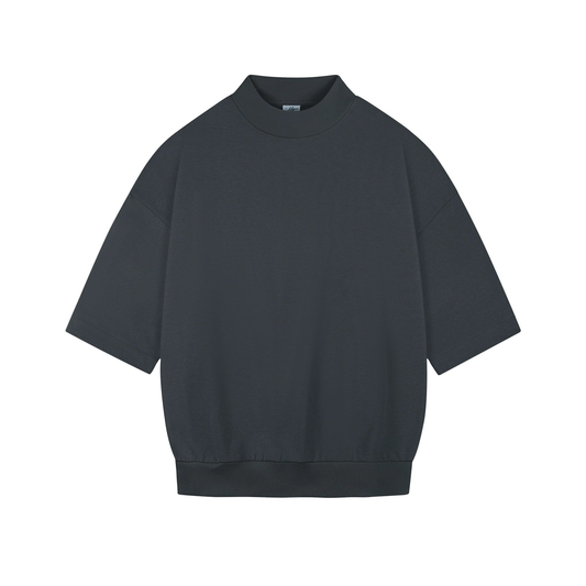 High-Neck Short Sleeve T-Shirt WN4319