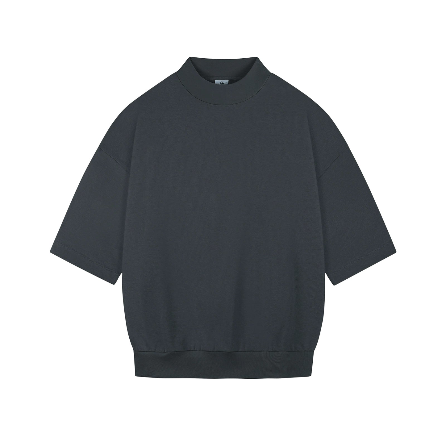 High-Neck Short Sleeve T-Shirt WN4319
