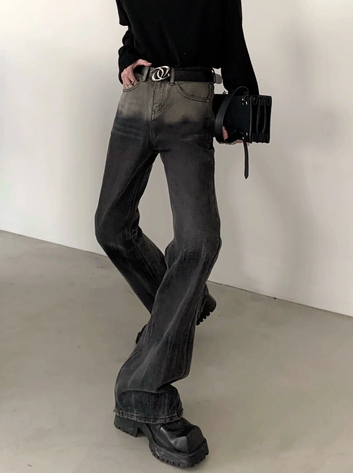 High-waist Denim Jeans WN2721