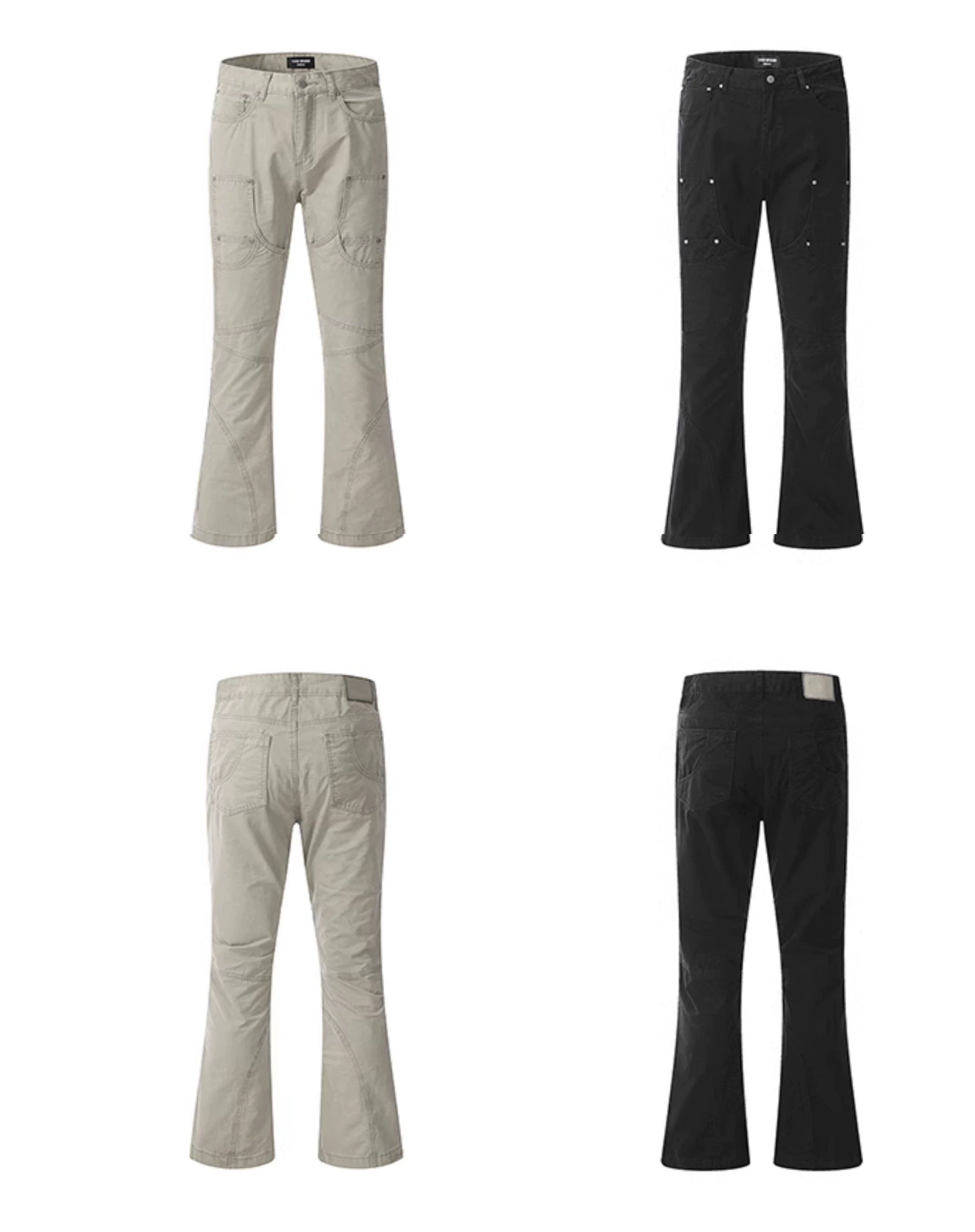 High-waist Flared Pants WN3191