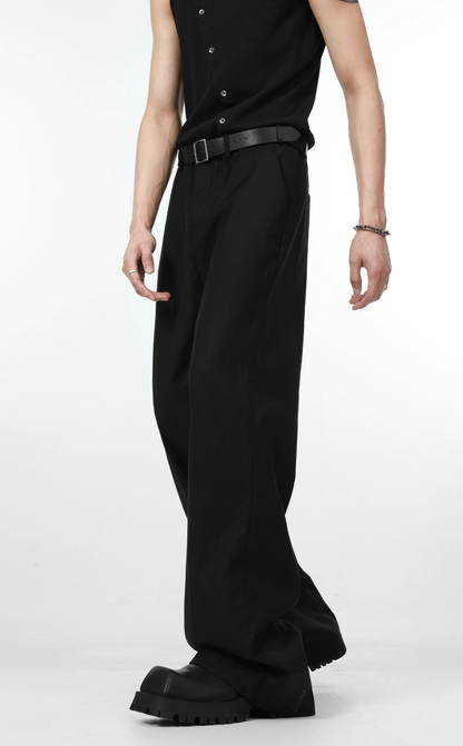 High-waist Straight Trousers WN3711