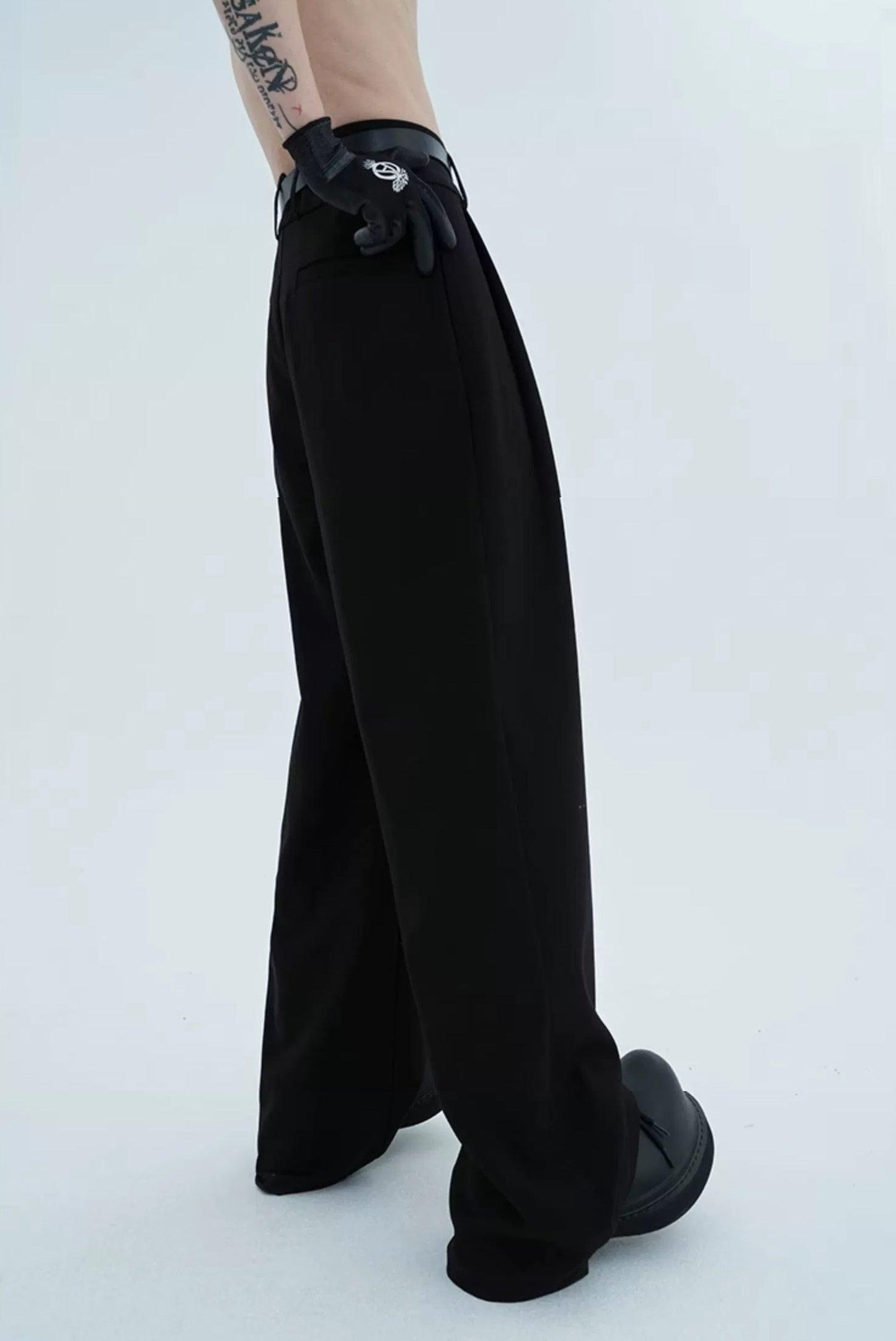 High-waist Wide-leg Trousers WN2330