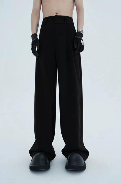 High-waist Wide-leg Trousers WN2330