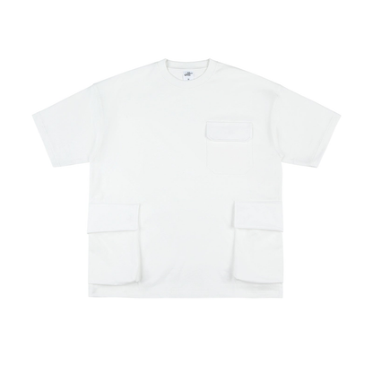 Multi Pocket Loose Short Sleeve T-Shirt WN4268