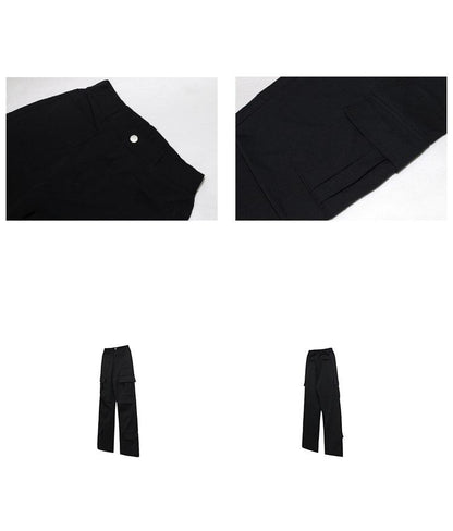 Multi-pocket Straight Casual Pants WN1545