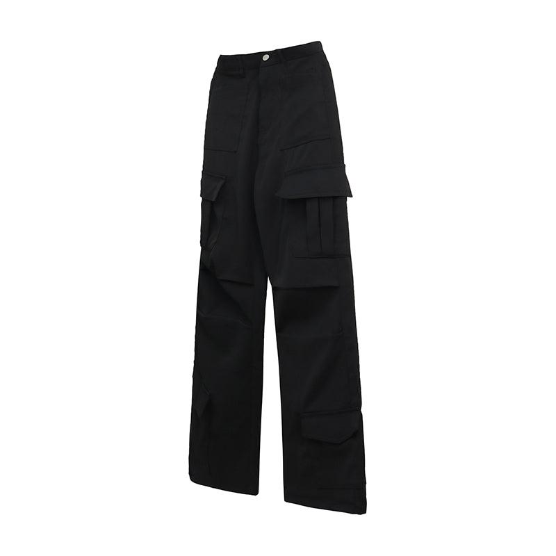 Multi-pocket Straight Casual Pants WN1545