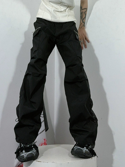 Multi-pocket Straight Pants WN3212