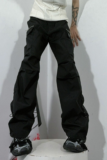 Multi-pocket Straight Pants WN3212