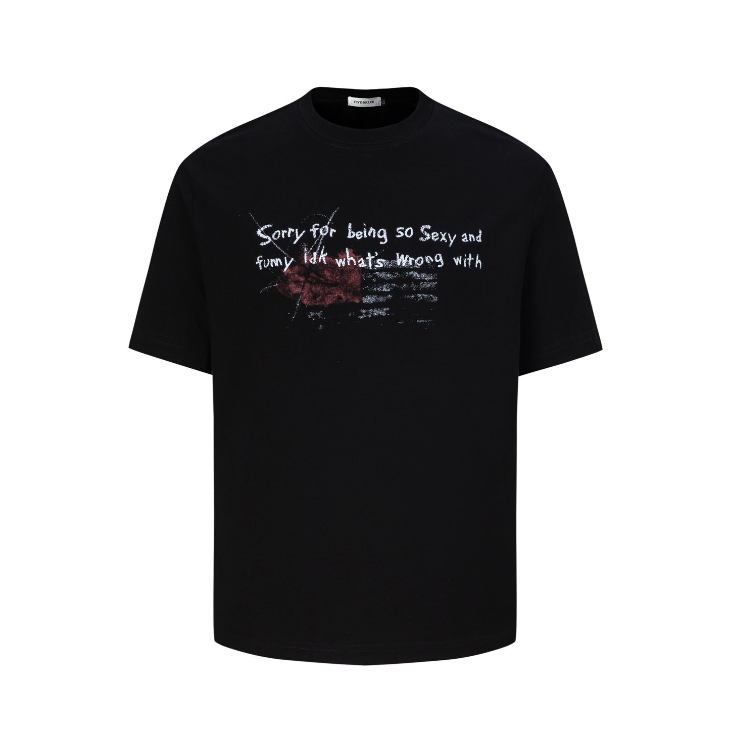 Letter Graphic Short Sleeve T-Shirt WN25842