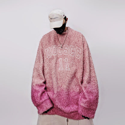 Mohair Oversize Knit Sweater WN23970