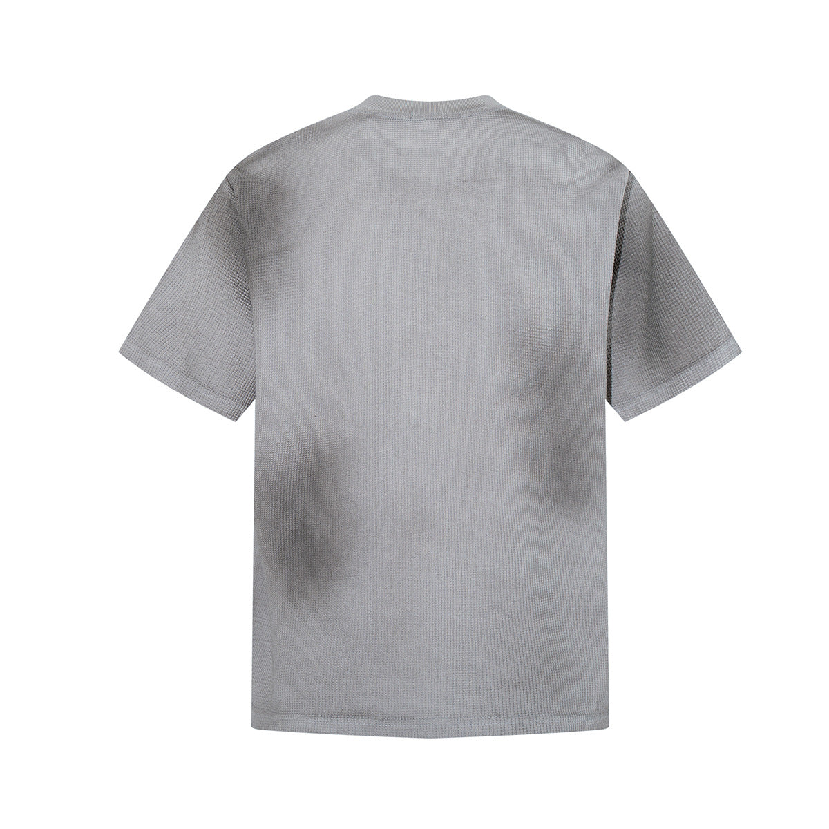 Waffle Figure Graphic Letter Print Short Sleeve T-Shirt WN25484