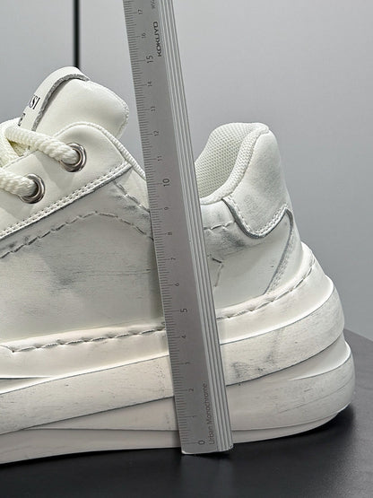 Lace Up Platform Thick Sole Sneakers WN24638