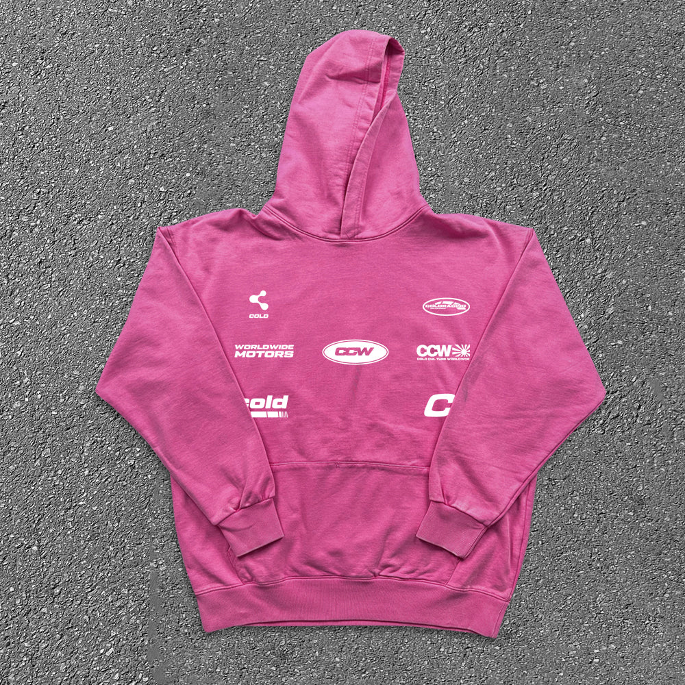 Graphic Print Oversize Hoodie WN15799