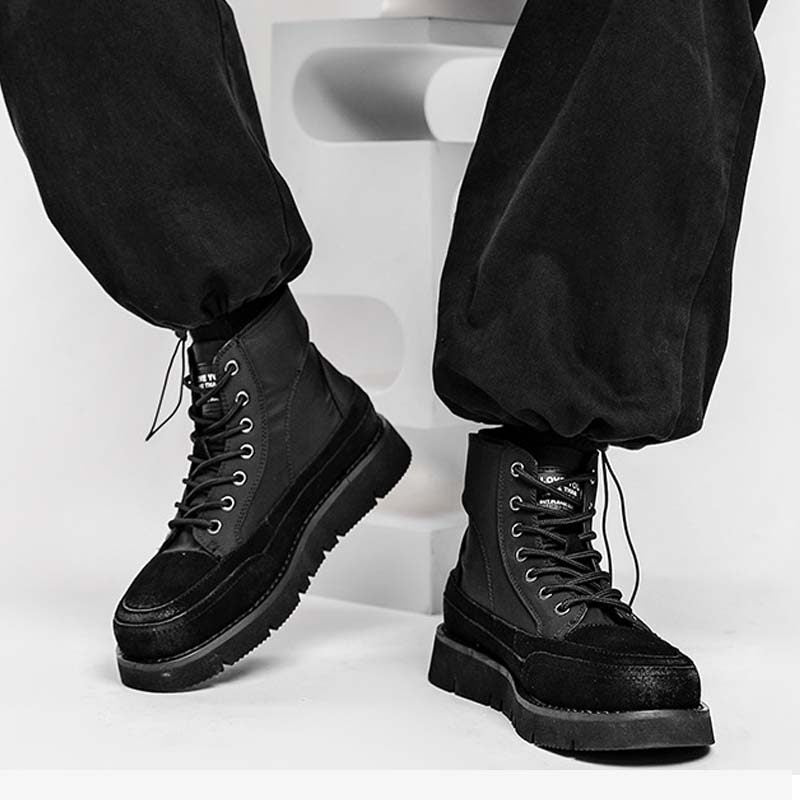 Functional High-Top Lace-Up Boots WN22502