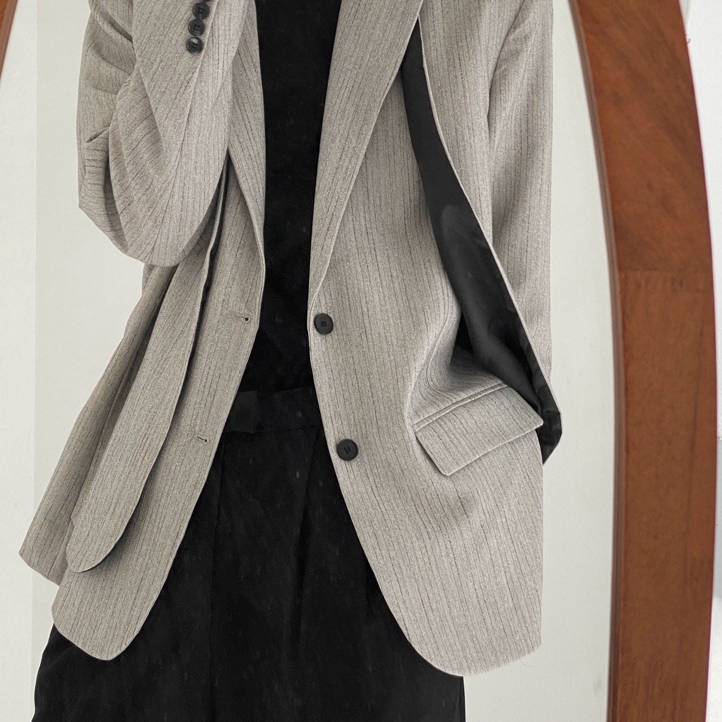 Fake Layered Tailored Jacket WN21658