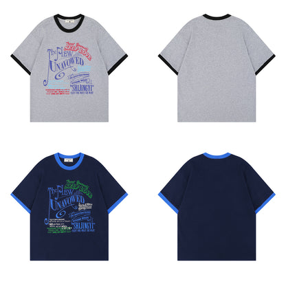 Letter Ringer Short Sleeve T-Shirt WN26778