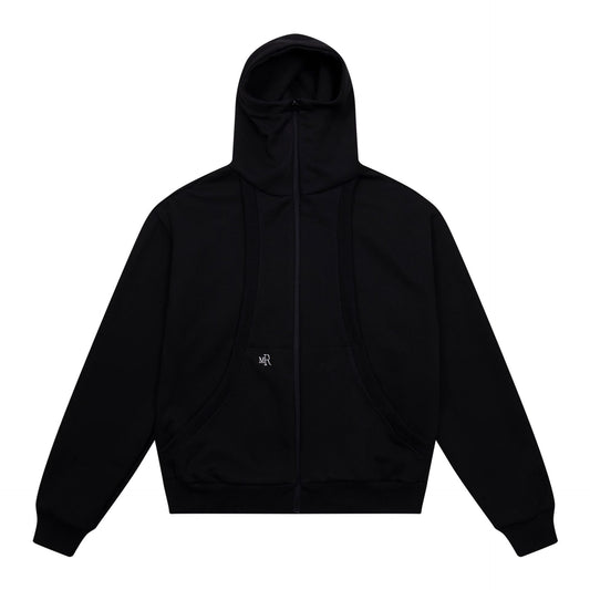 Oversize Simple Zipper Hoodie WN13016