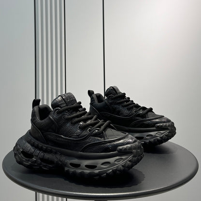 Print Platform Height-Increasing Dad Sneakers WN24752