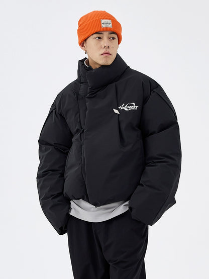 Stand Neck Short Puffer Jacket WN8624