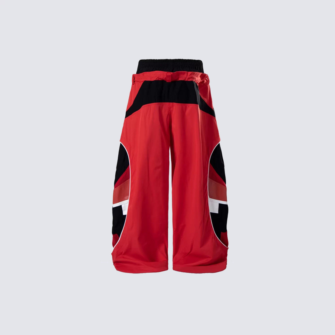 Double Waist Wide Leg Panel Detail Sweatpants WN27968