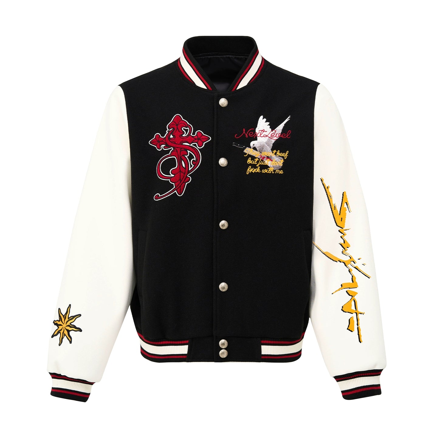 Peace Dove Baseball Jacket WN11998