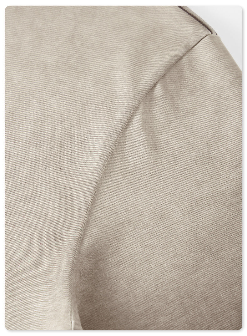 Washed Gradient Pure Cotton Sleeveless T-Shirt WN6075