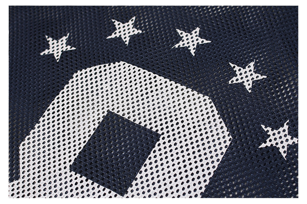 Mesh Number Star Short Sleeve T-Shirt WN26531