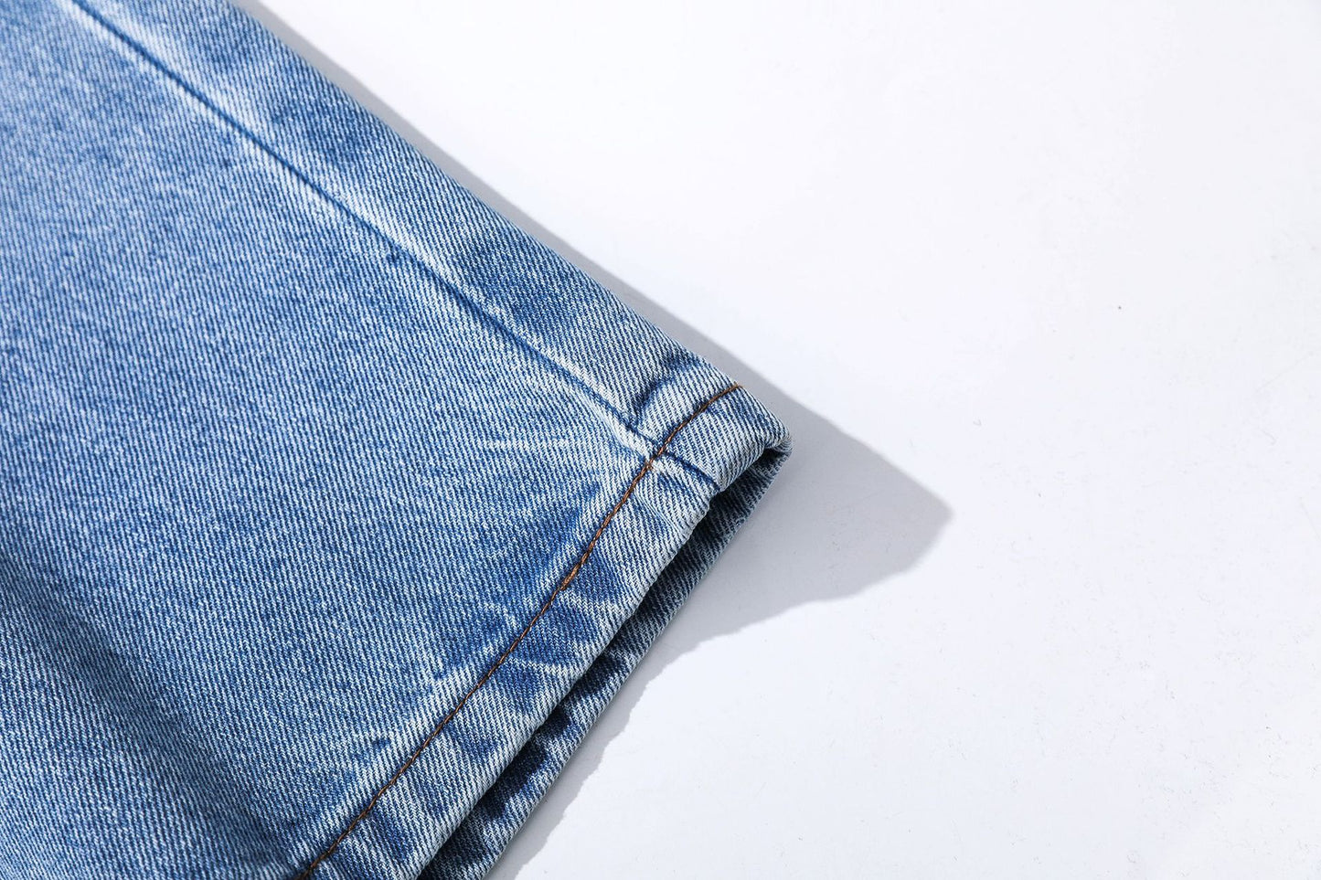 Washed Damage Wide Leg Flare Denim Jeans WN25862