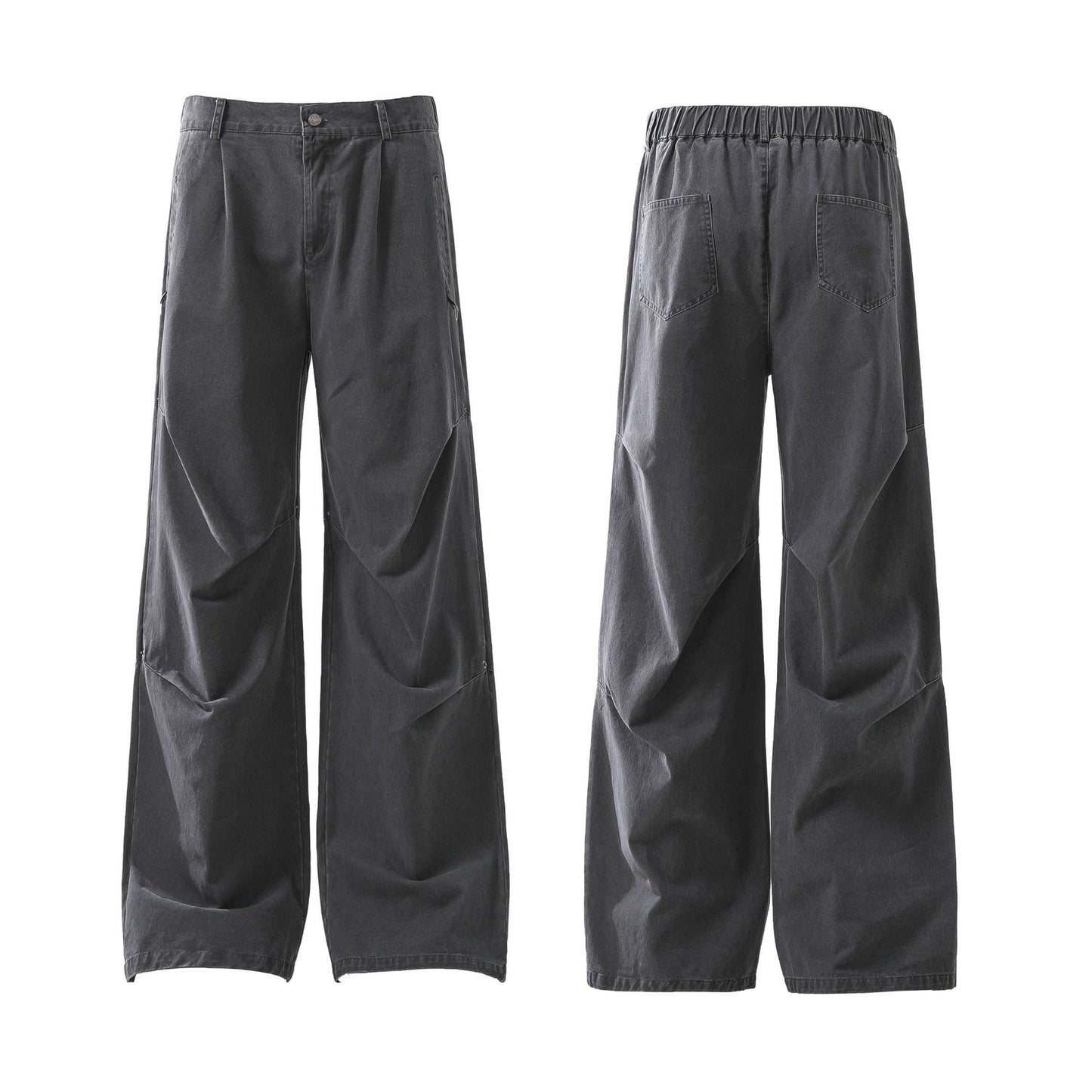 Pleated Wide-Leg Pants WN12727