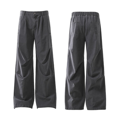 Pleated Wide-Leg Pants WN12727