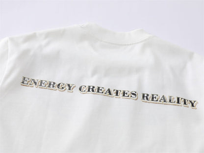 Dollar Bill Collar Print Short Sleeve T-Shirt WN26824