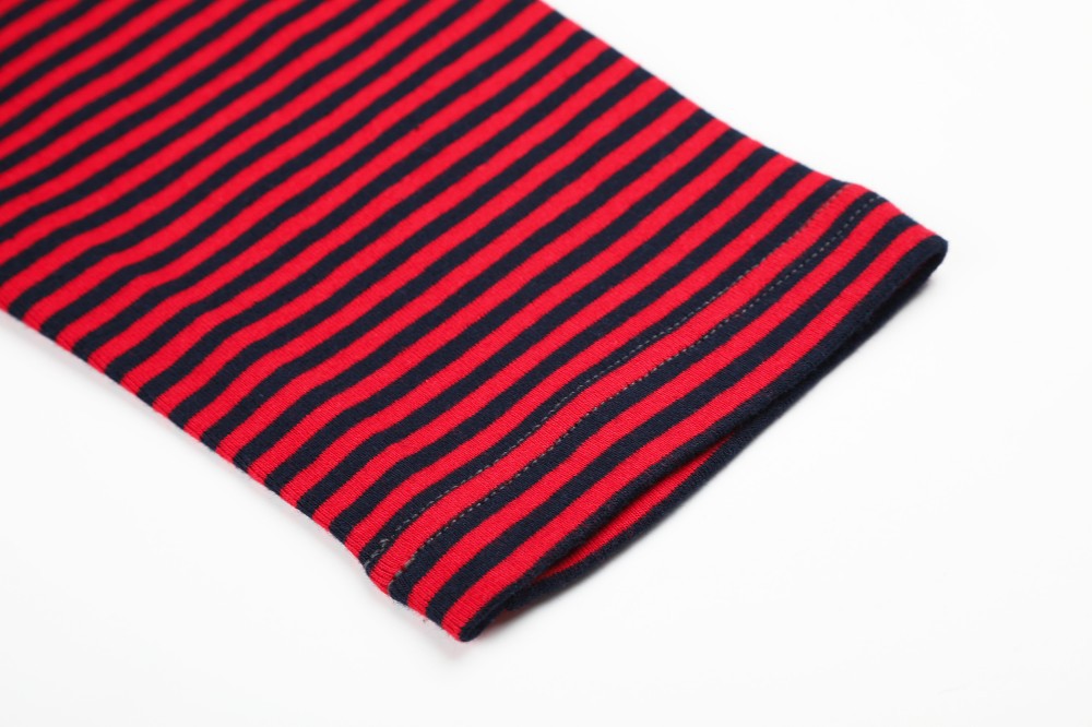 Stripe Graphic Print Long Sleeve T-Shirt WN27798