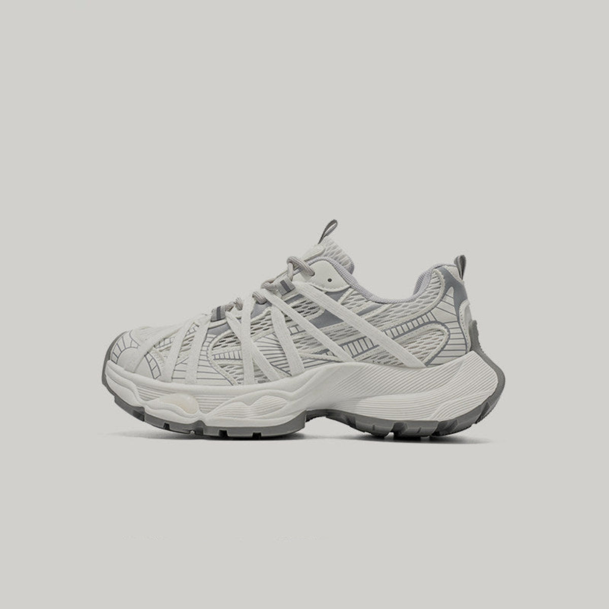 Mesh Strap Panel Chunky Sneakers WN23431