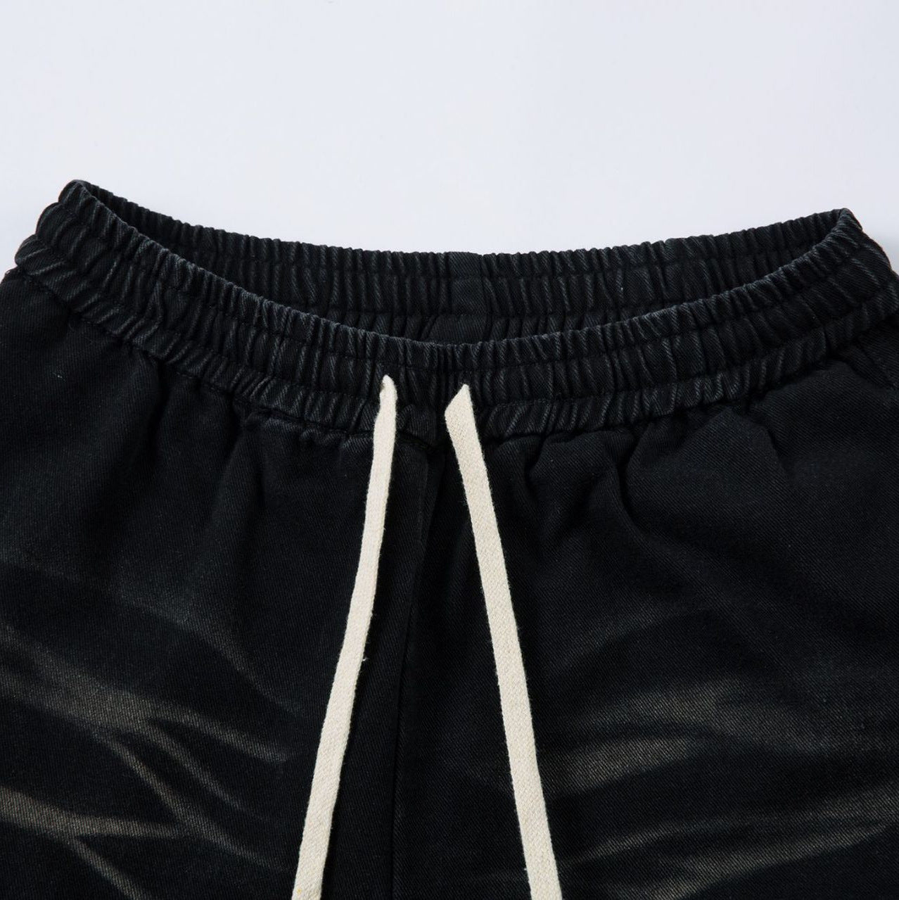 Washed Wide Leg Cargo Denim Jeans WN13067